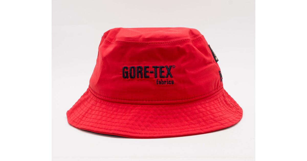 New Era Goretex Tapered Scarlet Bucket Hat - Snapbacks