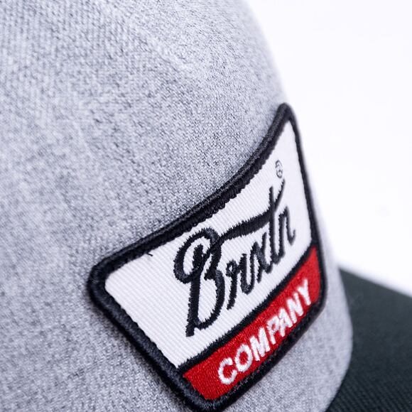 Brixton Linwood C Mp Snapback Heather Grey/Black Cap