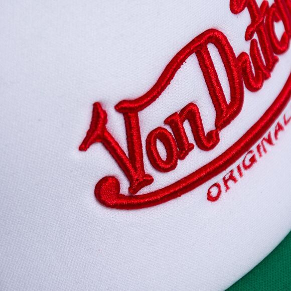 Von Dutch Atlanta Trucker Foam White/Green Cap