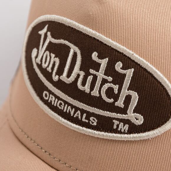 Von Dutch Trucker Boston Powder/Brown Cap