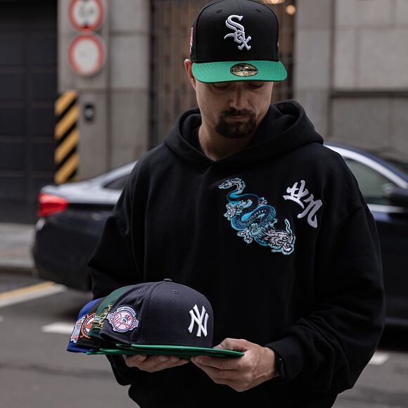 Kšiltovka New Era 59FIFTY MLB Team Color New York Yankees Cooperstown Navy / White / Kelly Green