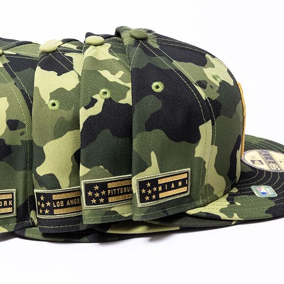 Kšiltovka New Era 59FIFTY MLB "2022 Armed Forces" Los Angeles Dodgers - Camo