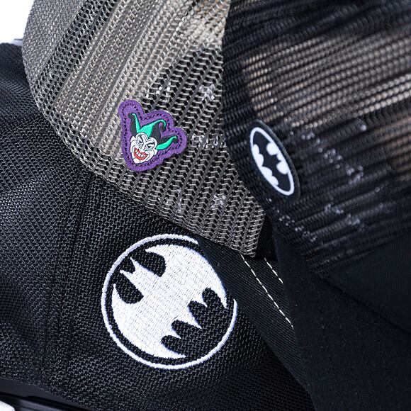 Dětská Kšiltovka Capslab DC Comics Trucker - Batman Trucker Black & White - Black / White