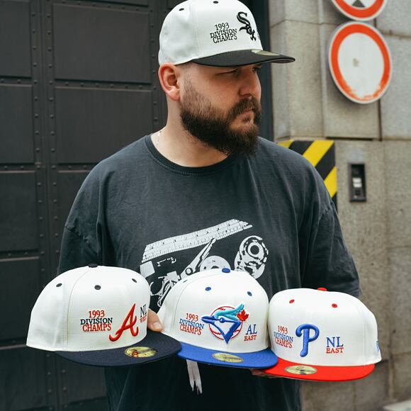 Kšiltovka New Era 59FIFTY MLB 93 Division Chicago White Sox - Off White