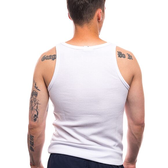 2KS - Nátělník Karl Kani Small Signature Essential Waffle Tanktop - 2 Pack - White