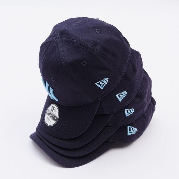 Dětská Kšiltovka New Era - MLB Essential 9FORTY - NY Yankees - Navy / Bright Blue