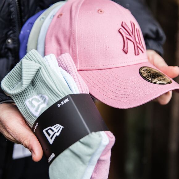 Kšiltovka New Era - MLB Essential 9FORTY - NY Yankees - Pink