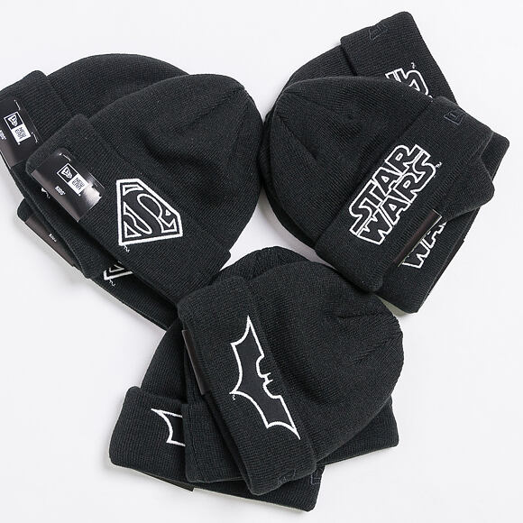 New Era Superman GITD Toddler Black Kids Beanie