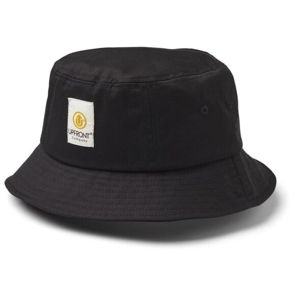 UPFRONT Stranded Bucket Hat Black