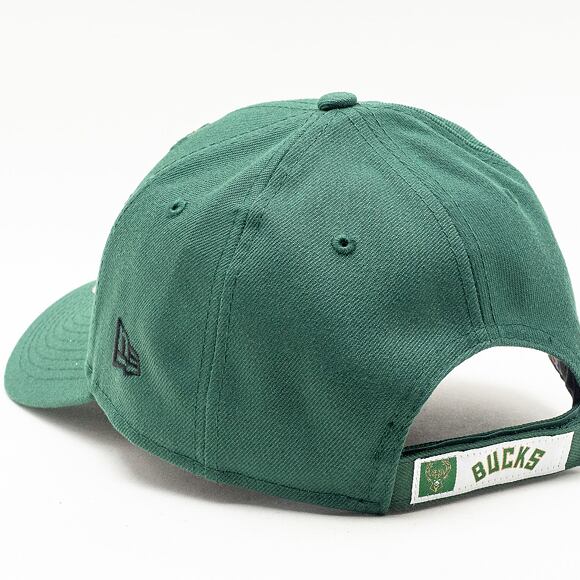 New Era 9FORTY NBA The League Milwaukee Bucks Strapback Team Color Cap