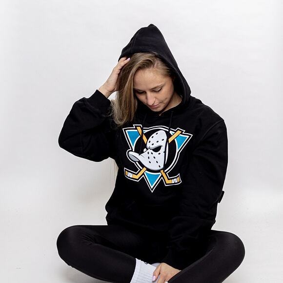 '47 Brand NHL Anaheim Ducks Imprint Burnside Hood Jet Black Hoody