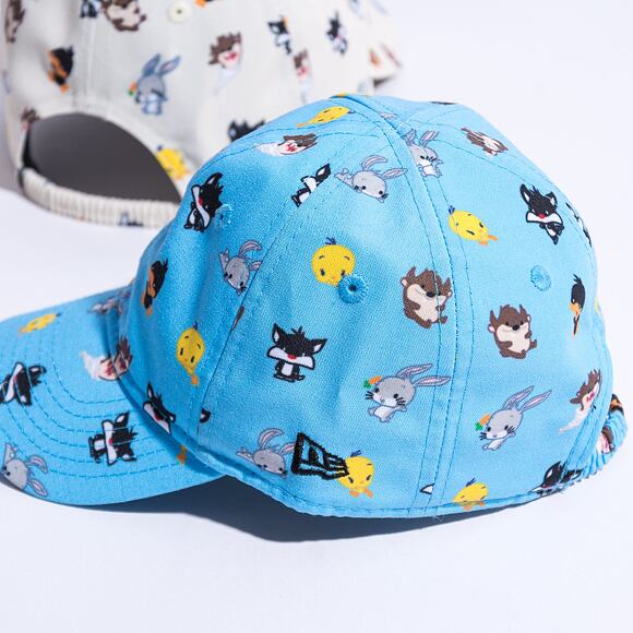 Dětská Kšiltovka New Era 9FORTY Kids lt All Over Print Looney Tunes Sky Blue