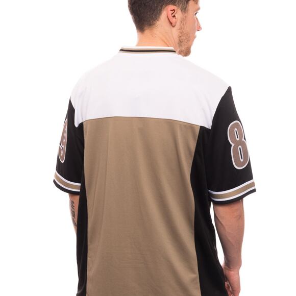 Dres Karl Kani OG Block Jersey olive/black/white