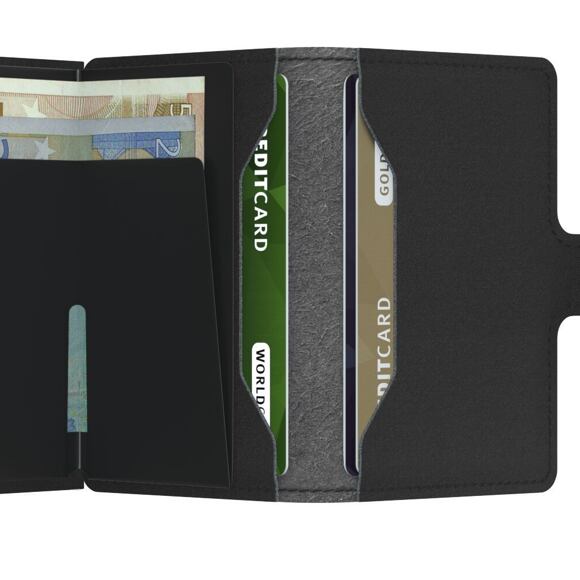 Peněženka Secrid Miniwallet Yard Powder Black