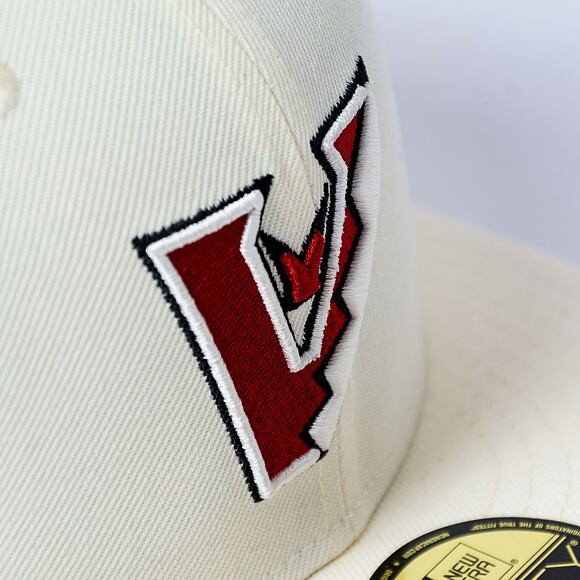 Kšiltovka New Era - 59FIFTY Upside-Down - Arizona Diamondbacks - Off White