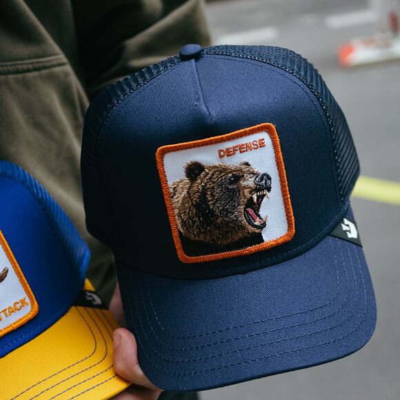 Kšiltovka Goorin - Trucker - Bear Fan - Navy