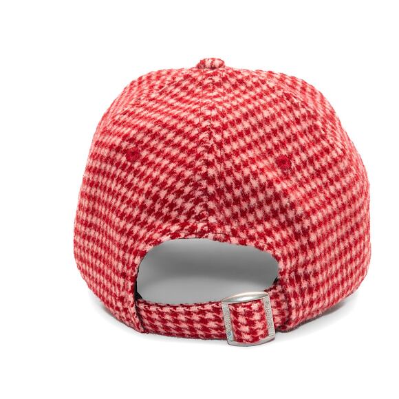 Dámská Kšiltovka New Era - 9FORTY Womens MLB houndstooth - NY Yankees - Pink / Scarlet