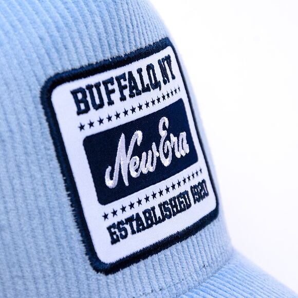 Kšiltovka New Era - Patch Cord 9FORTY Trucker - Pastel Blue / Navy