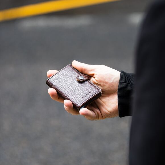 Secrid Miniwallet Veg Espresso Brown