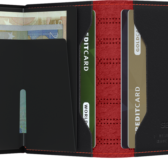 Secrid Fuel Black-Red Wallet