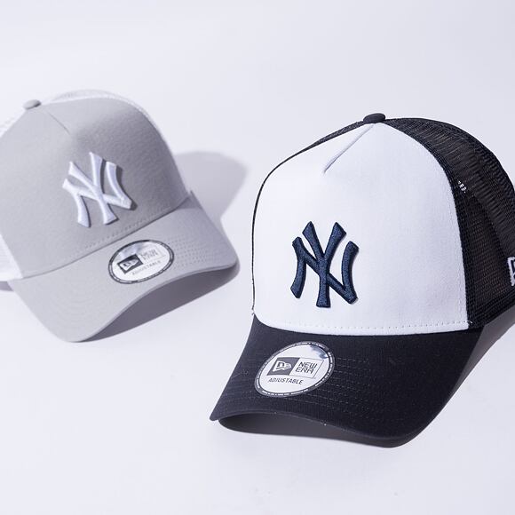 New Era 9FORTY A-Frame Trucker MLB Team Color Block New York Yankees Team Color Cap