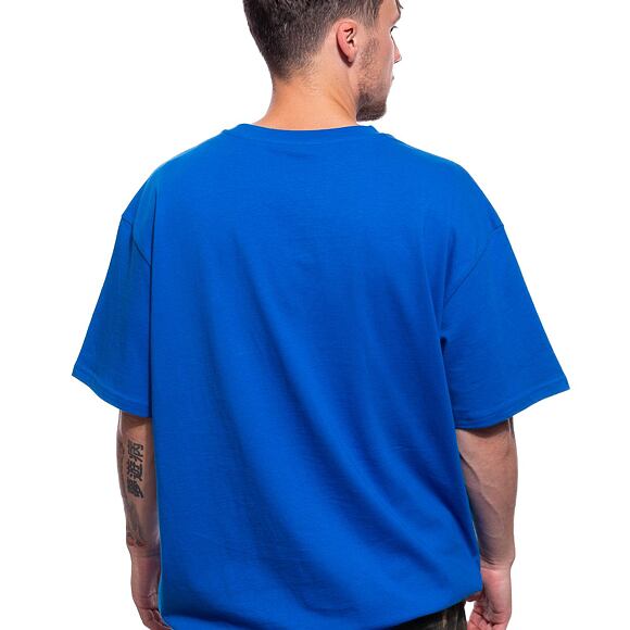 Triko Brandit Heavy Oversize Tee Cobalt Blue