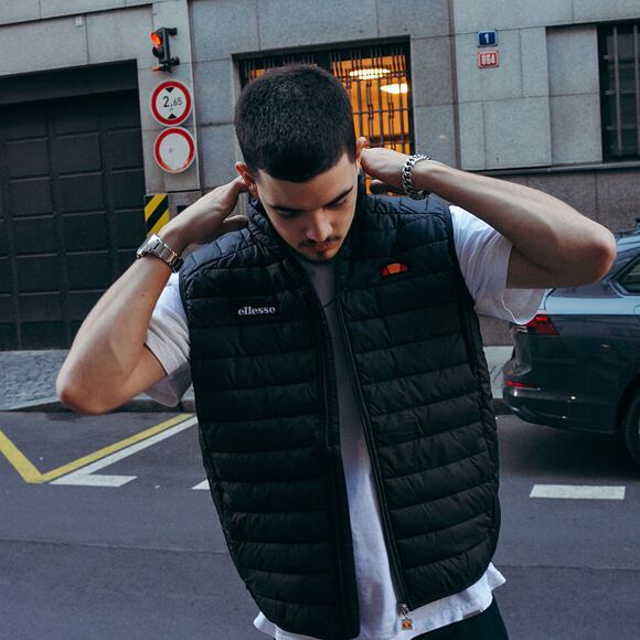 Ellesse Bardy Gilet Black Vest