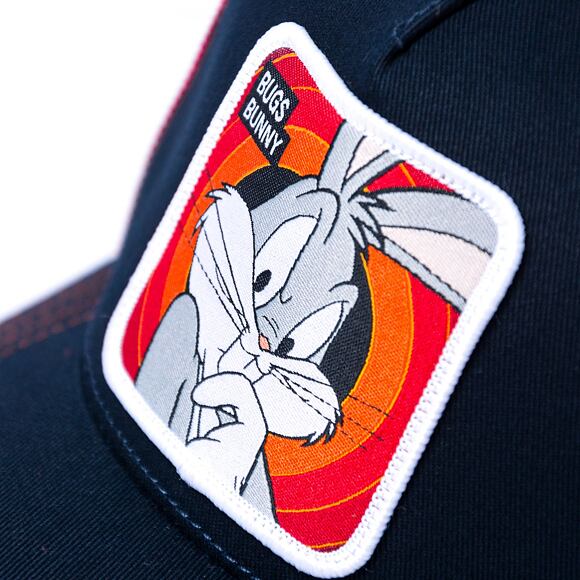 Dětská Kšiltovka Capslab Looney Tunes Trucker - Bugs Bunny v.4 - Navy / Red