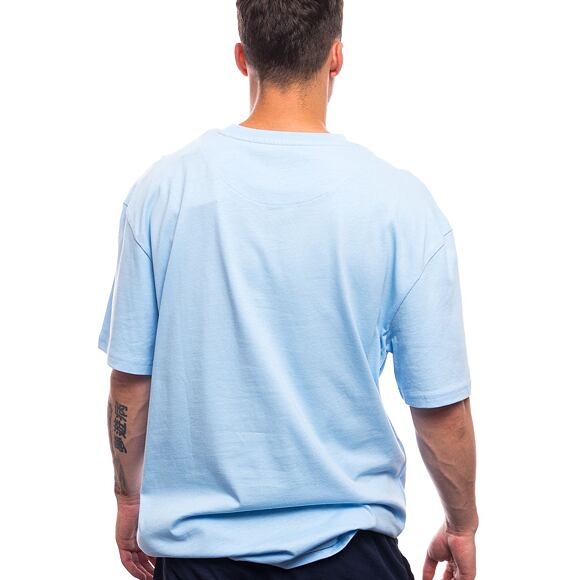 Triko Karl Kani Small Signature Essential Tee light blue