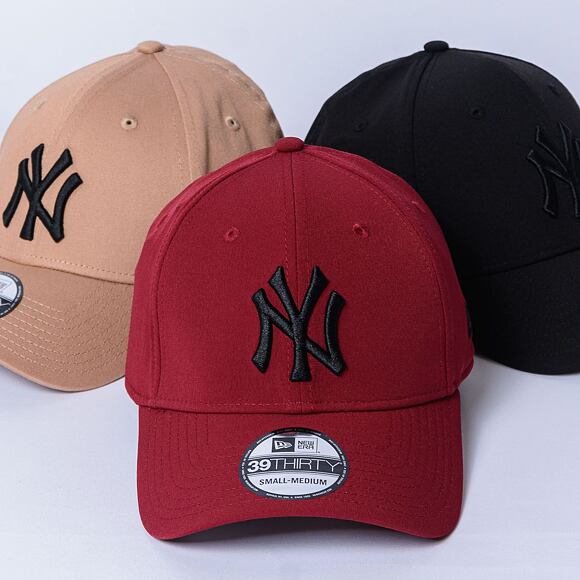 Kšiltovka New Era - 39THIRTY Stretch Nylon - NY Yankees - Rust