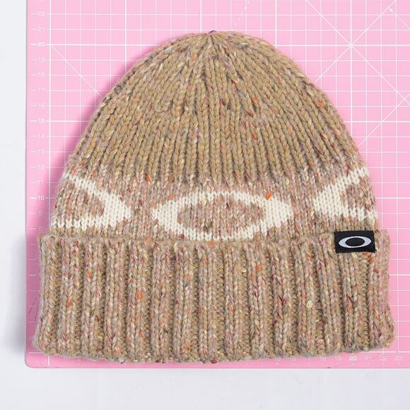 Dámský Kulich Oakley W. Ellipse Ribbed Beanie Humus