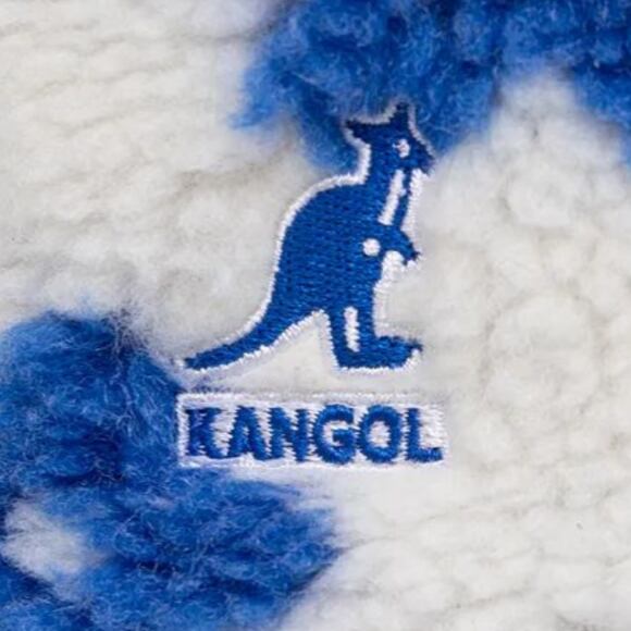 Klobouk Kangol - Floral Fleece Bucket - White/Blue