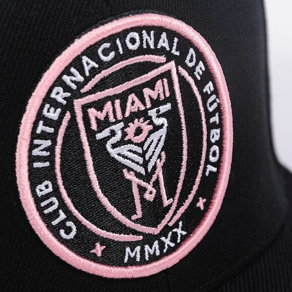 Kšiltovka Mitchell & Ness - Team Ground 2.0 Pro Snapback - Inter Miami Cf - Black