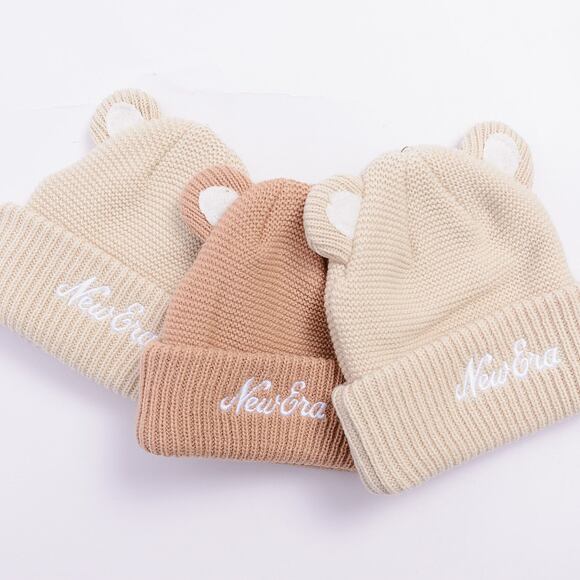 Dětský Kulich New Era - Knit Medium Kids Ears Beanie - Stone