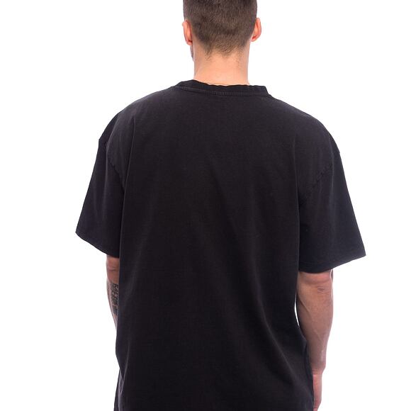 Triko Brandit Acid Washed Heavy Oversized Tee Black