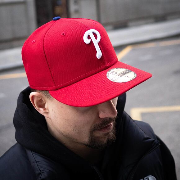 New Era 59FIFTY MLB Authentic Performance Philadelphia Phillies Fitted Team Color Cap