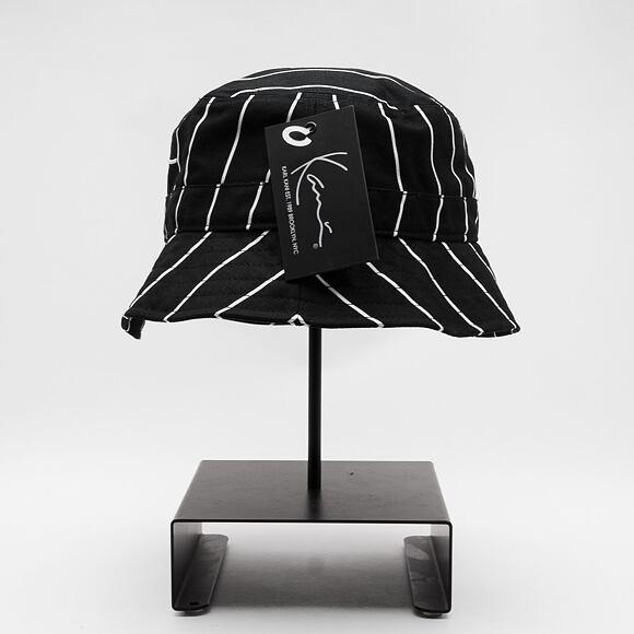 Karl Kani Signature Pinstripe Bucket Hat black/white