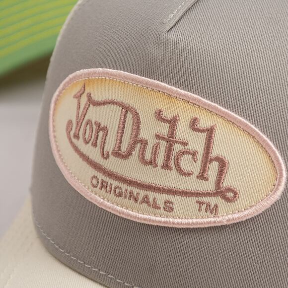 Von Dutch Trucker Boston Grey/White Cap