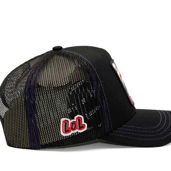 Kšiltovka Capslab Trucker - Joker LOL - Black / Purple