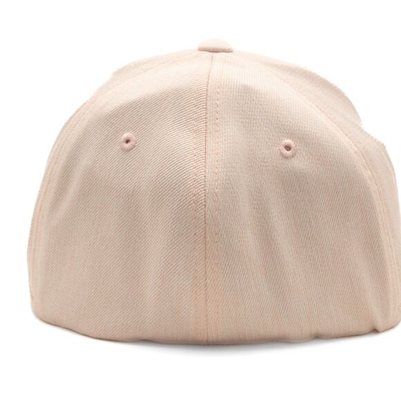 Kšiltovka Yupoong Flexfit Pastel Melange Cap Whisperpink