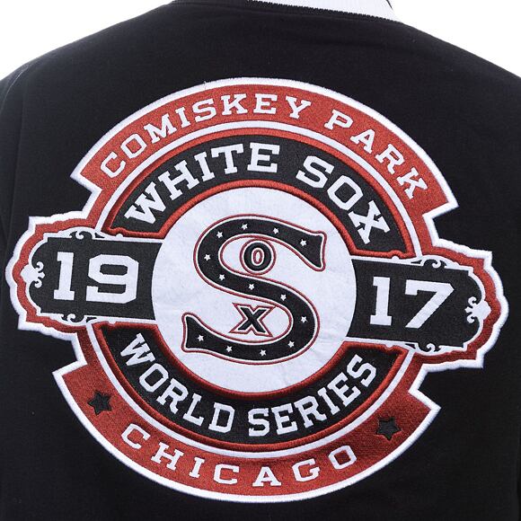 Bunda New Era - Patch Varsity Jacket - Chicago White Sox - Black