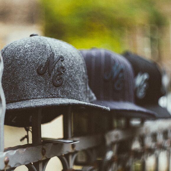 Kšiltovka New Era - 59FIFTY Moon Wool - Graphite