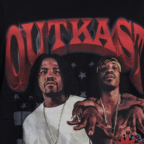 Urban Classics Mister Tee Outkast - Stankonia Oversized Black MT1836 T-Shirt