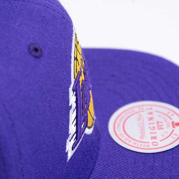 Mitchell & Ness Team Ground 2.0 Snapback Los Angeles Lakers Purple Cap