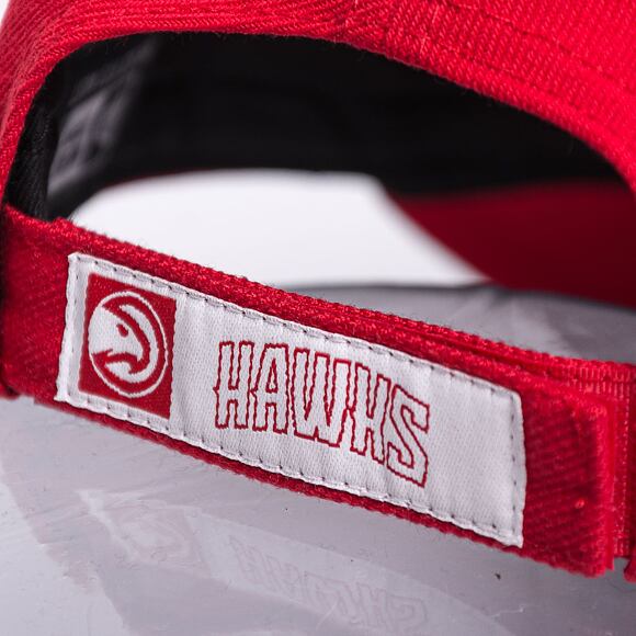 New Era 9FORTY NBA The League Atlanta Hawks Team Color Velcro Strapback Red Cap