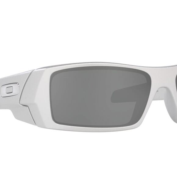 Oakley Gascan X-Silver w/Prizm Black Plr 0OO9014 9014C160 Sunglasses