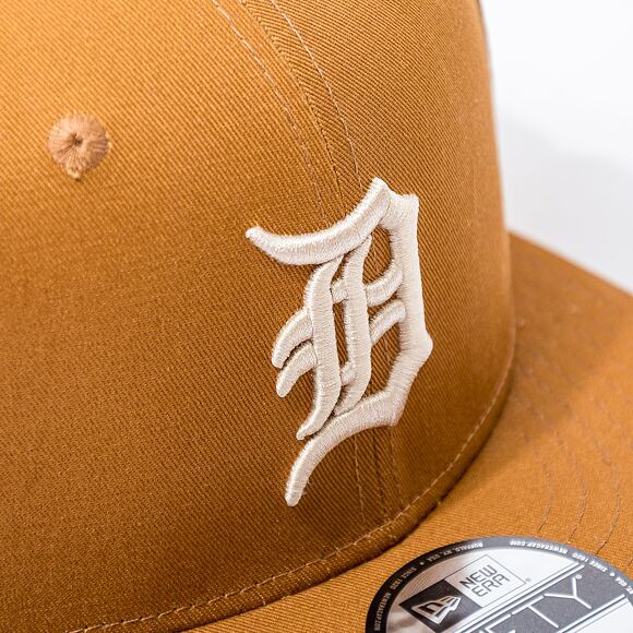 Kšiltovka New Era 9FIFTY MLB Side Patch Detroit Tigers Toasted Peanut / Stone