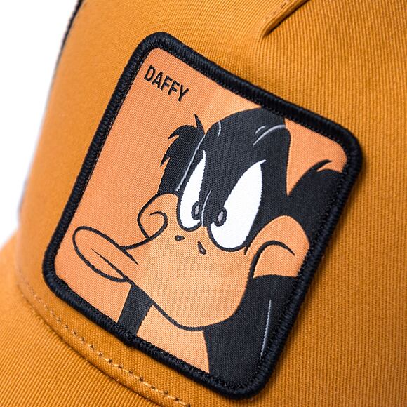 Kšiltovka Capslab Looney Tunes Trucker - Angry Duffy - Wheat Brown