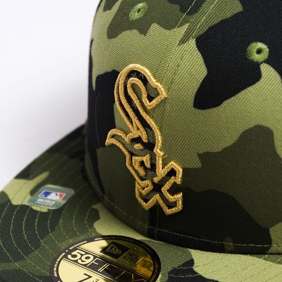 Kšiltovka New Era 59FIFTY MLB "2022 Armed Forces" Chicago White Sox - Camo