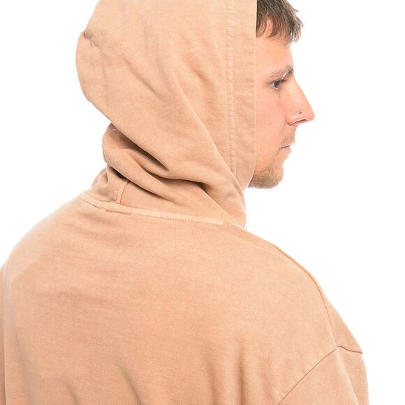 Mikina New Era Washed Oversized Hoody - Orange / White